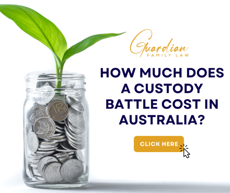 How much does a custody battle cost in Australia?